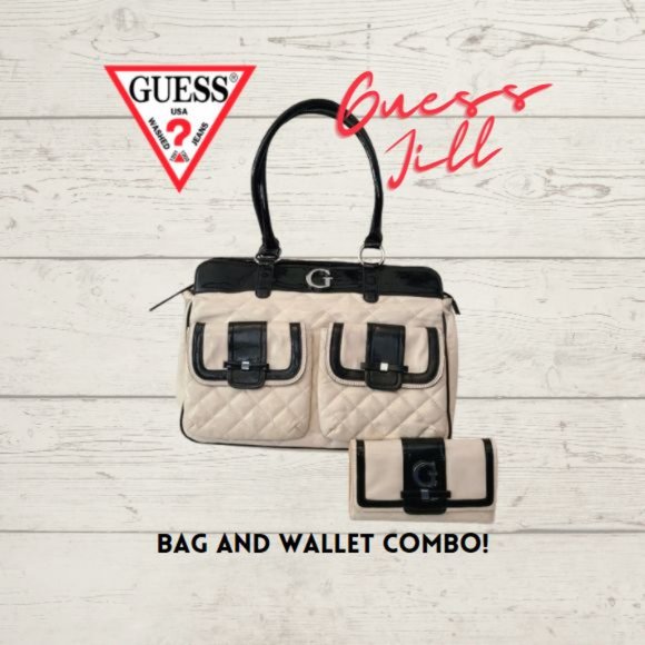 GUESS Jill Handbag and Wallet - Picture 1 of 6